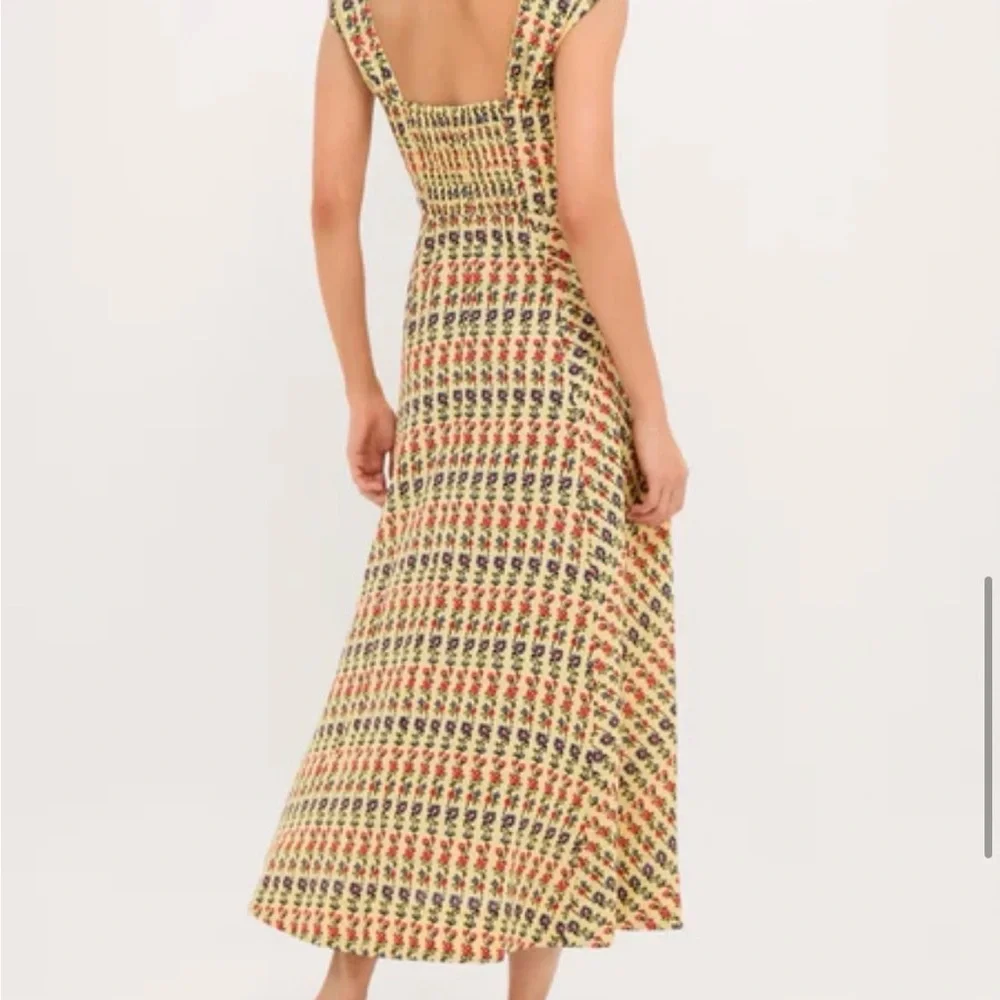 Tuckernuck Multi-color Floral Maxi Dress NWT (purchased for $298) - Picture 3 of 3